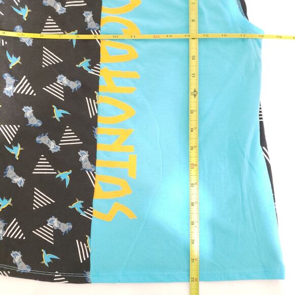 NEW!! Disney Womens SIZE M Pocahontas Meeko Muscle Tank Top Colorblock - Picture 10 of 12